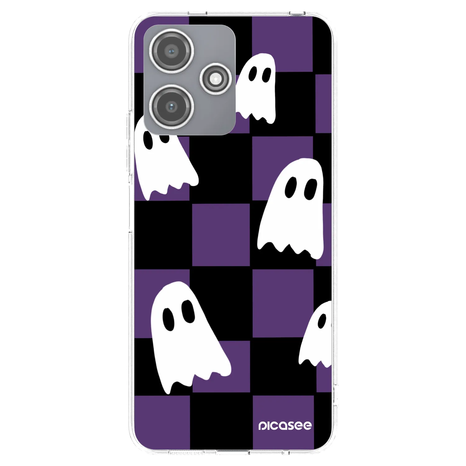 Picasee silikónový prehľadný obal pre Xiaomi Redmi 12 5G - Ghosts