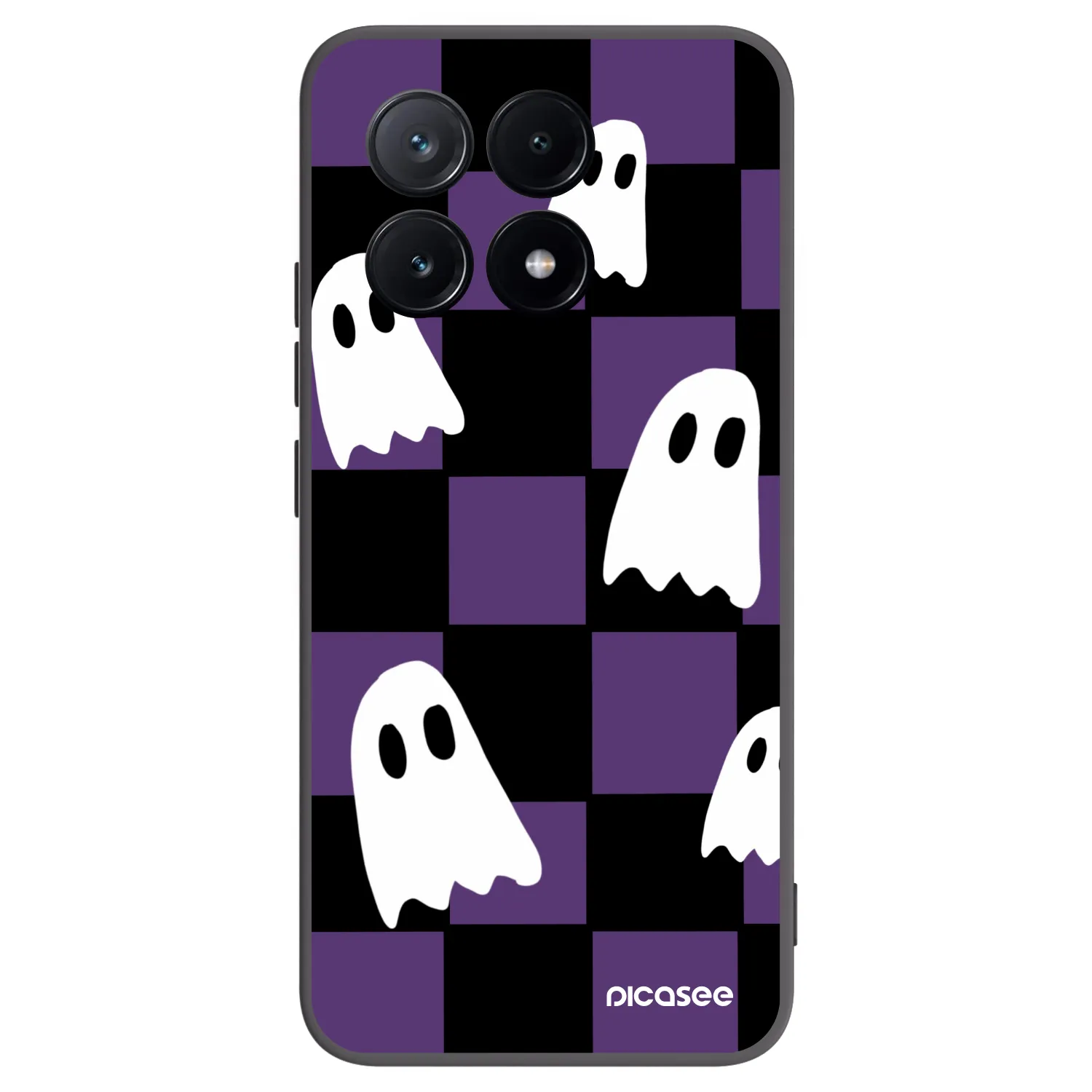 Picasee silikónový čierny obal pre Xiaomi Poco X6 Pro - Ghosts