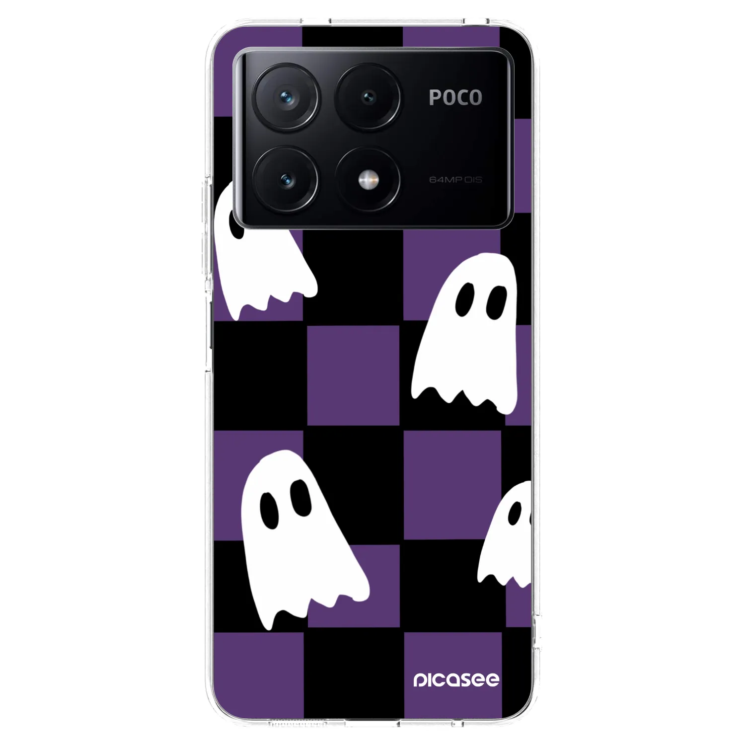 Picasee silikónový prehľadný obal pre Xiaomi Poco X6 Pro - Ghosts