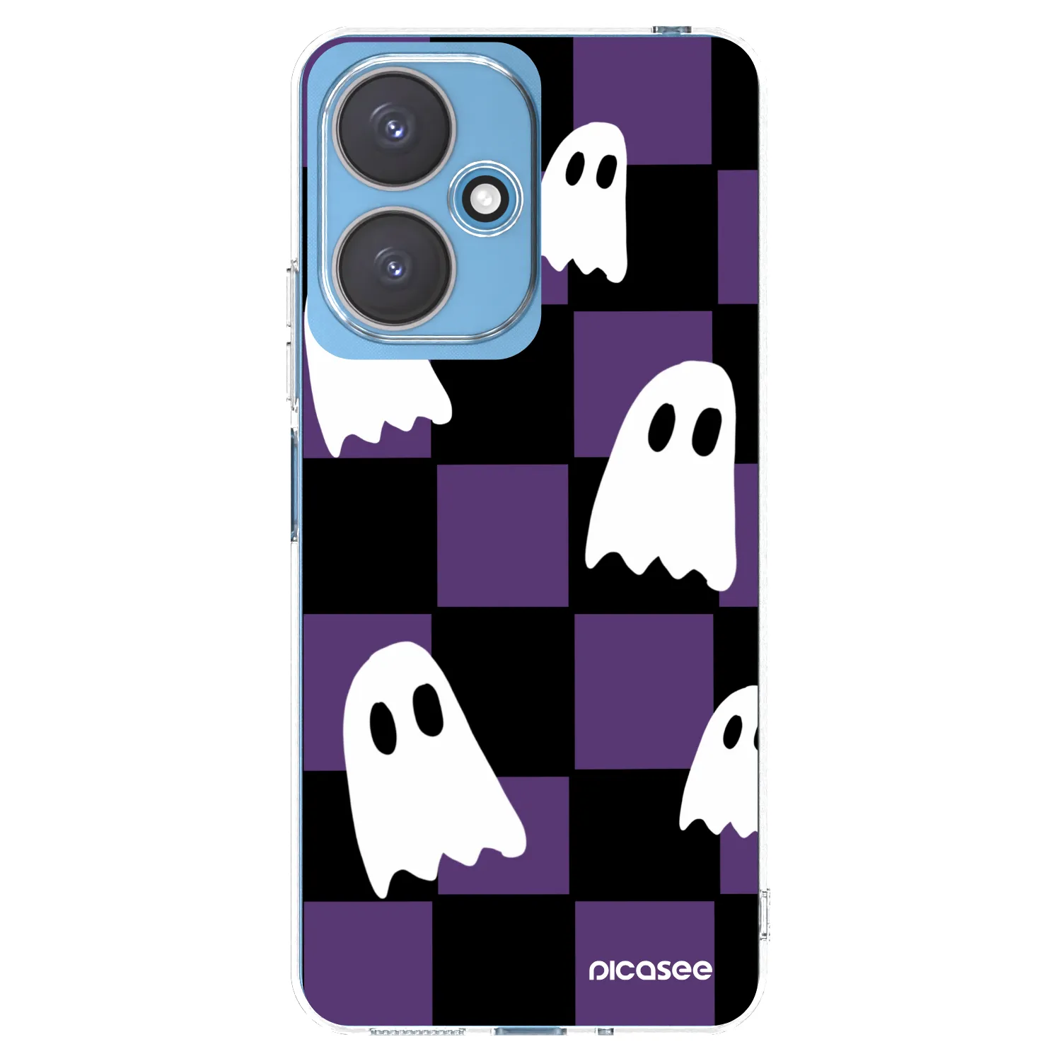 Picasee silikónový prehľadný obal pre Xiaomi Redmi 13C 5G - Ghosts