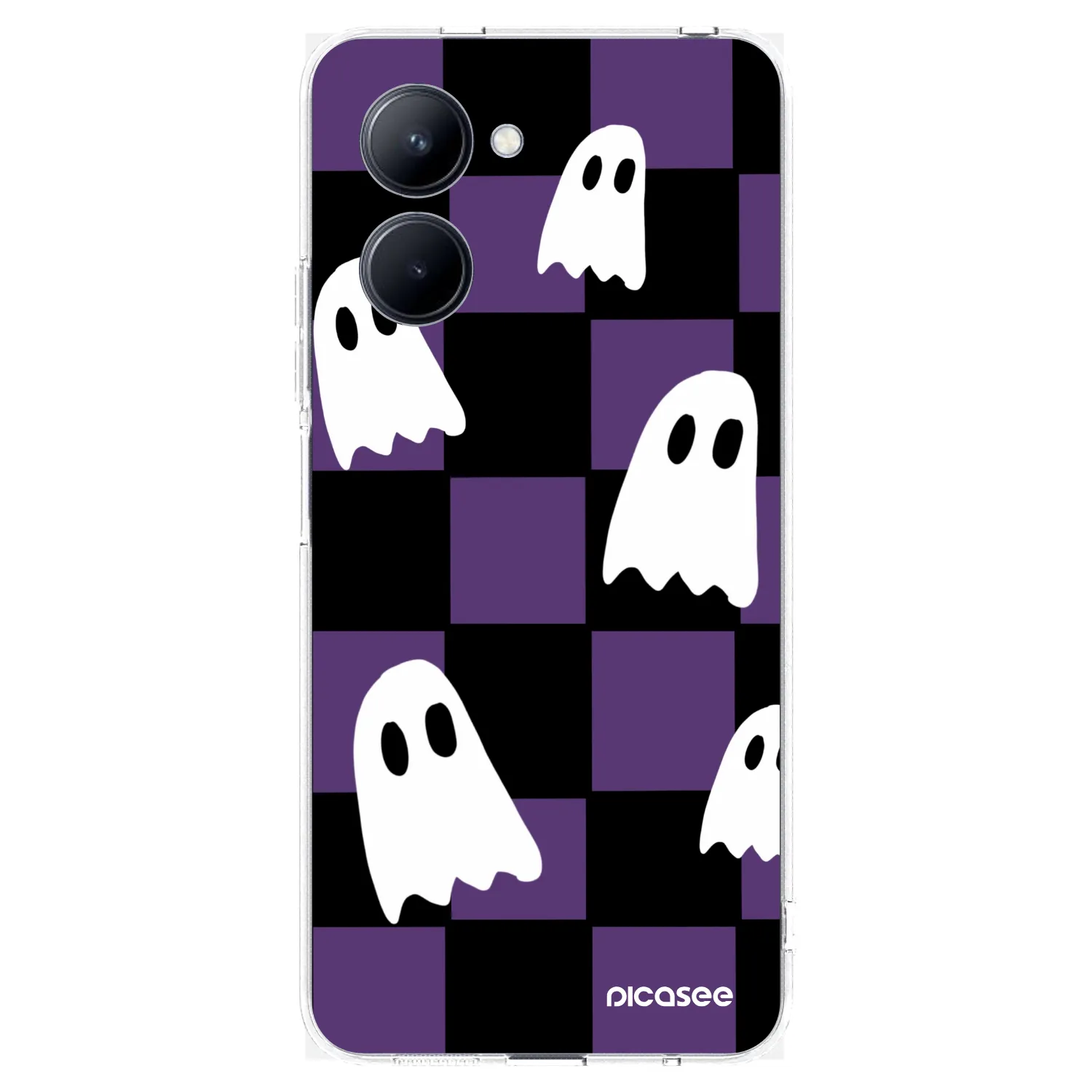 Picasee silikónový prehľadný obal pre Realme C33 (2023) - Ghosts