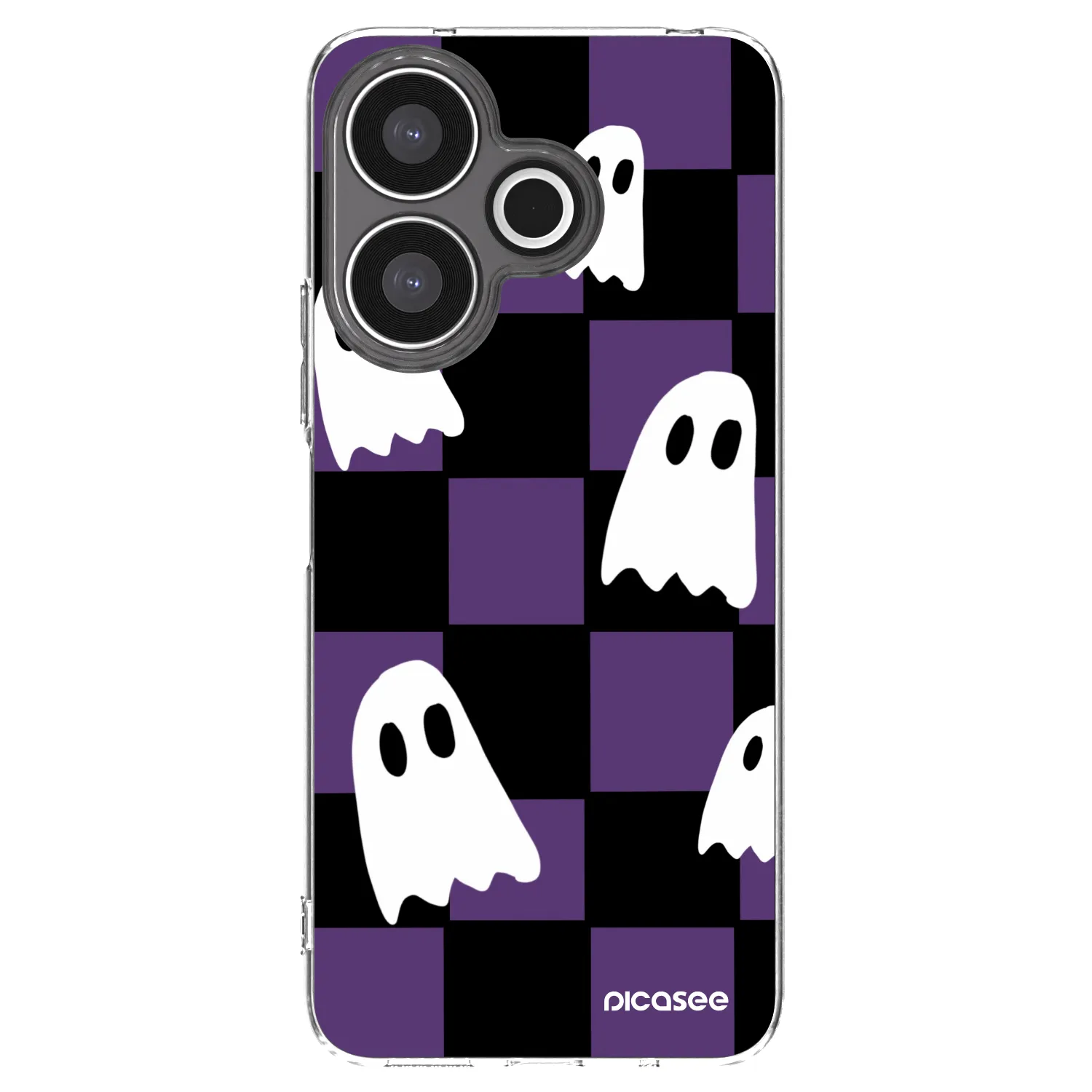 Picasee silikónový prehľadný obal pre Xiaomi Redmi 13 4G - Ghosts