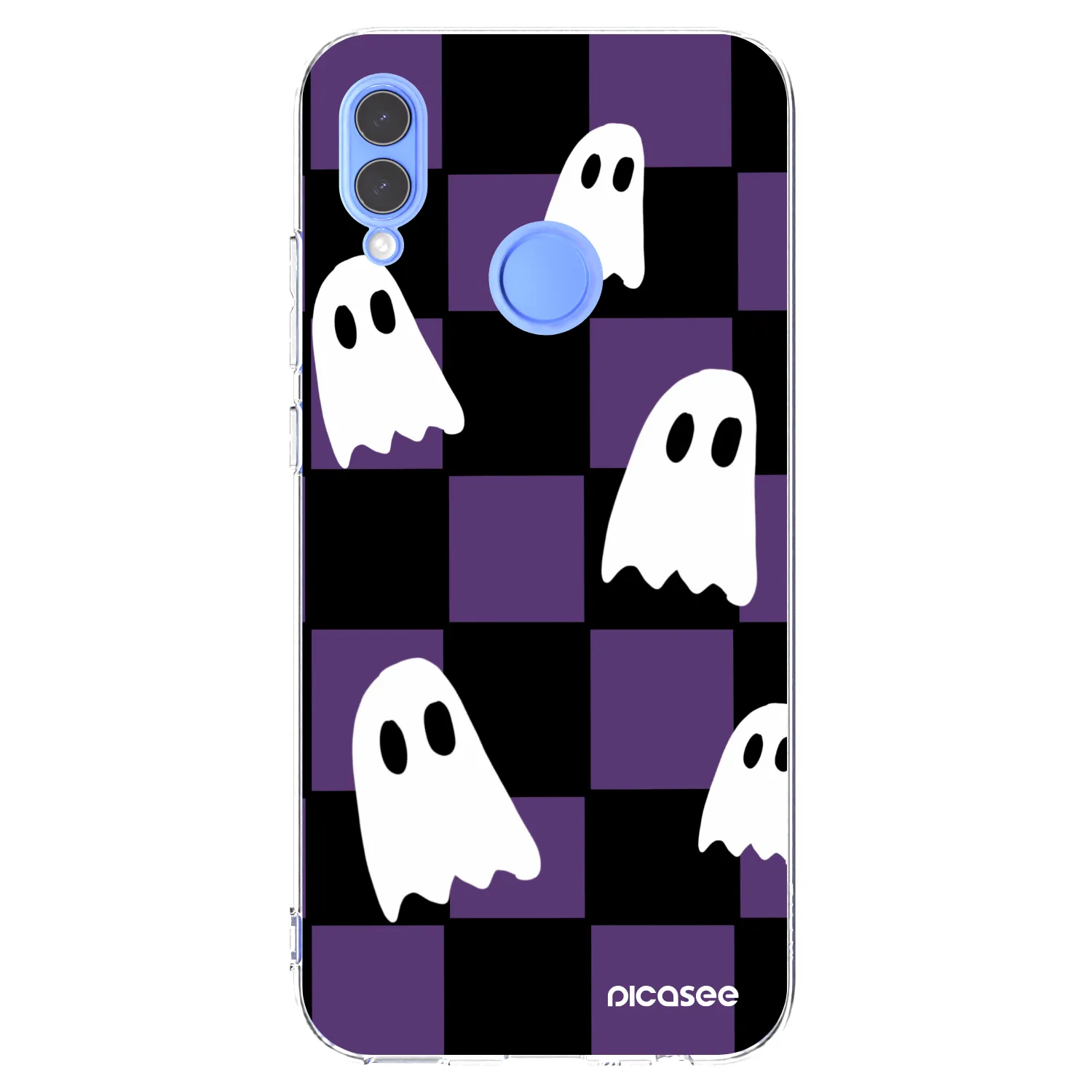 Picasee silikónový prehľadný obal pre Honor 10 Lite - Ghosts