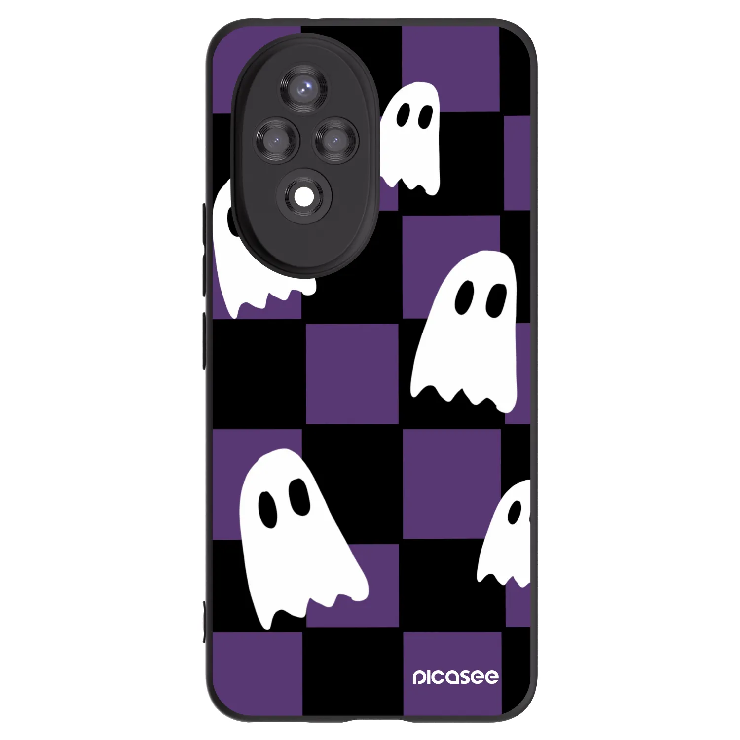 Picasee silikónový čierny obal pre Honor 200 5G - Ghosts