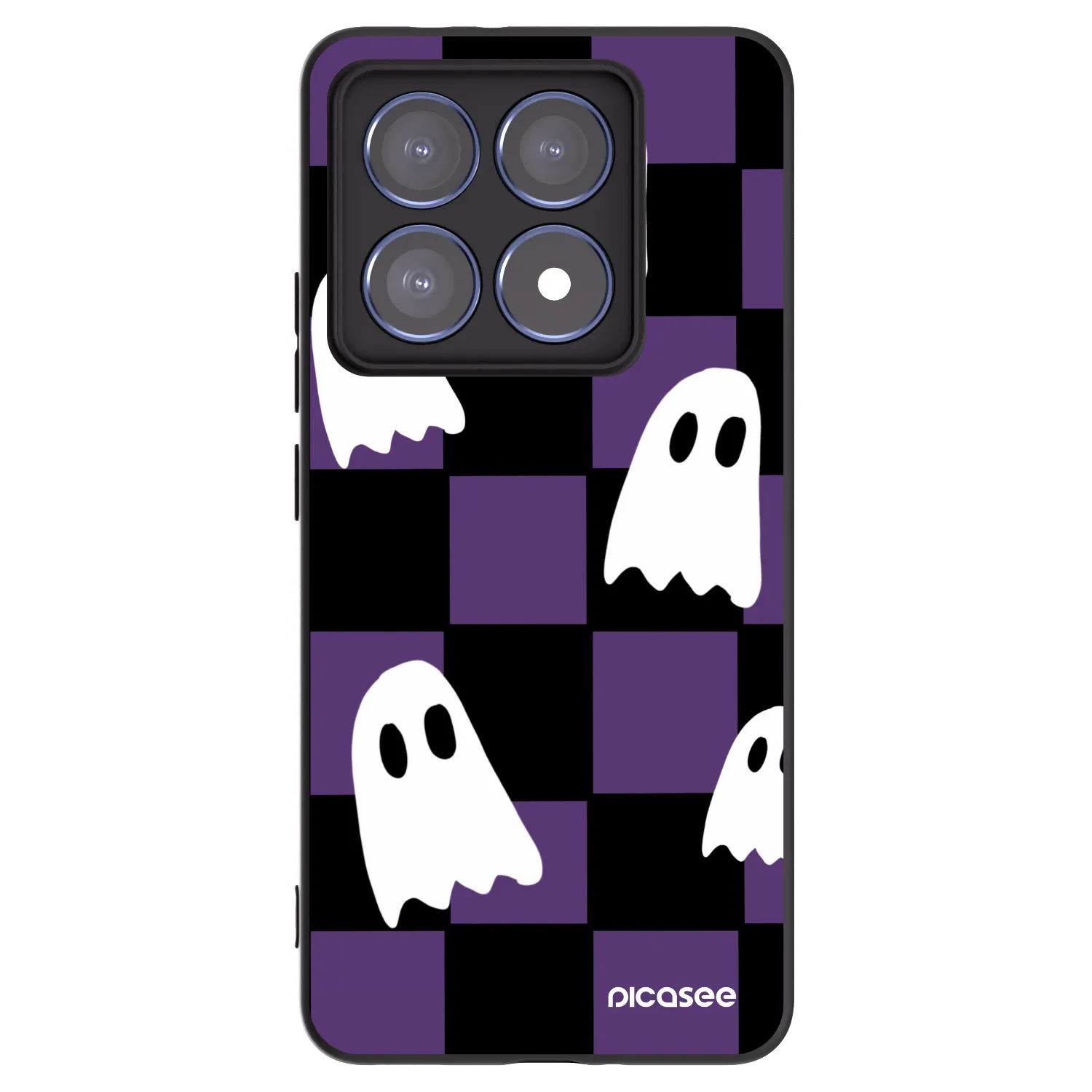 Picasee silikónový čierny obal pre Xiaomi 14T Pro - Ghosts