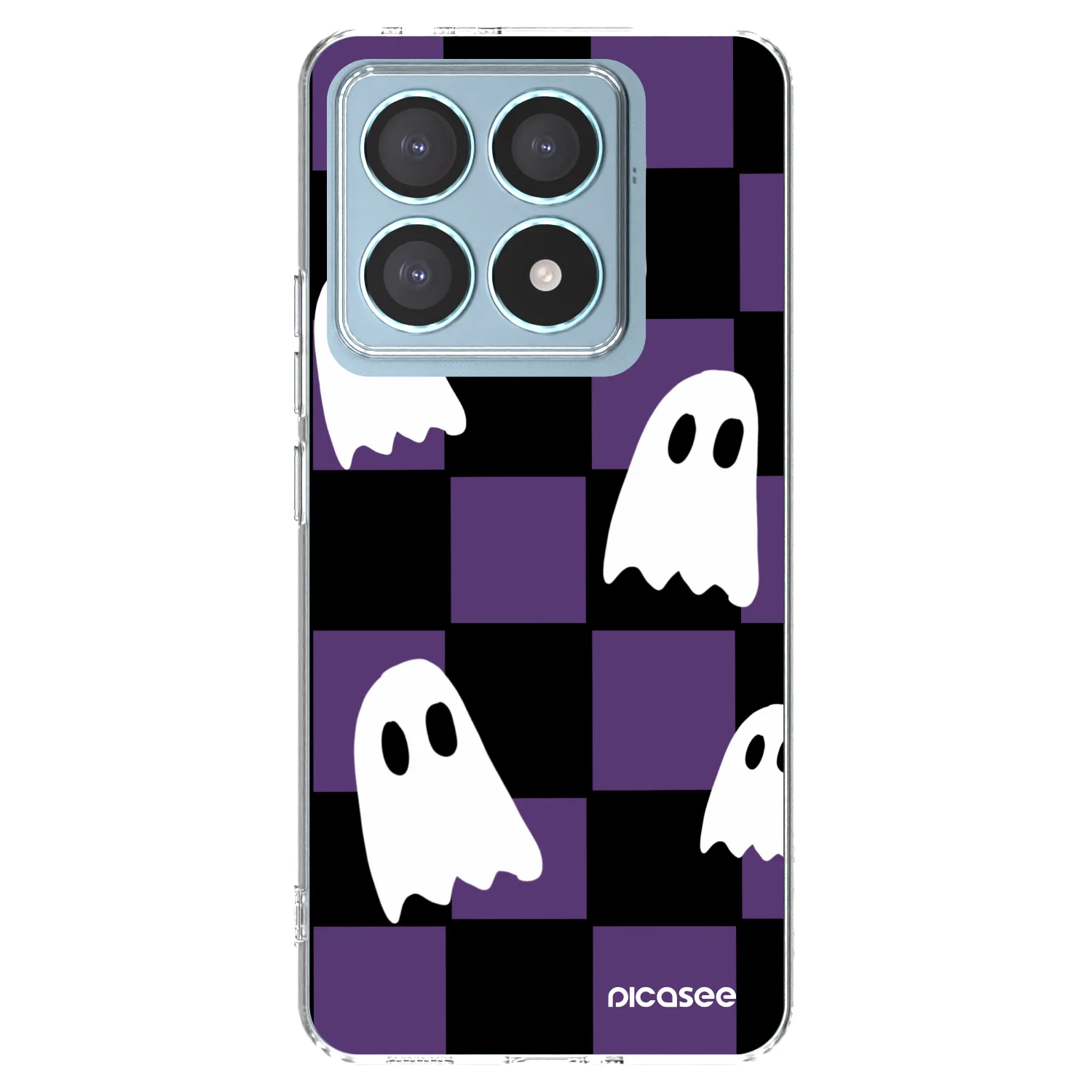 Picasee silikónový prehľadný obal pre Xiaomi 14T Pro - Ghosts
