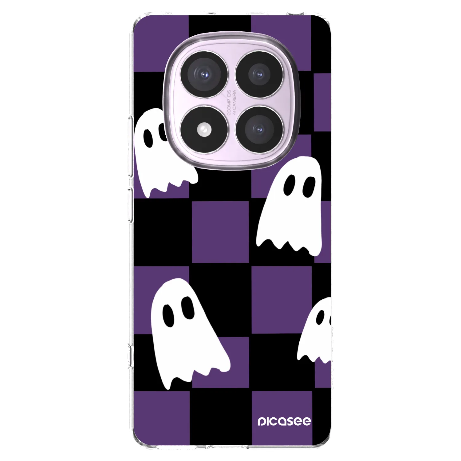 Picasee silikónový prehľadný obal pre Xiaomi Redmi Note 14 Pro 5G - Ghosts