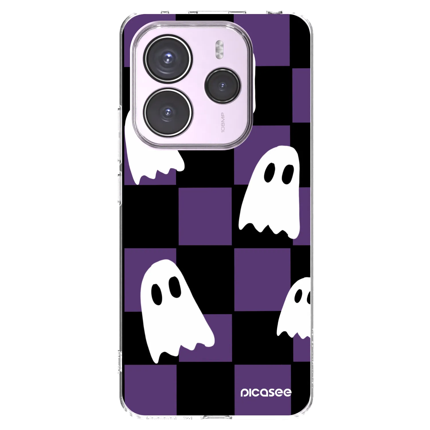 Picasee silikónový prehľadný obal pre Xiaomi Redmi Note 14 5G - Ghosts