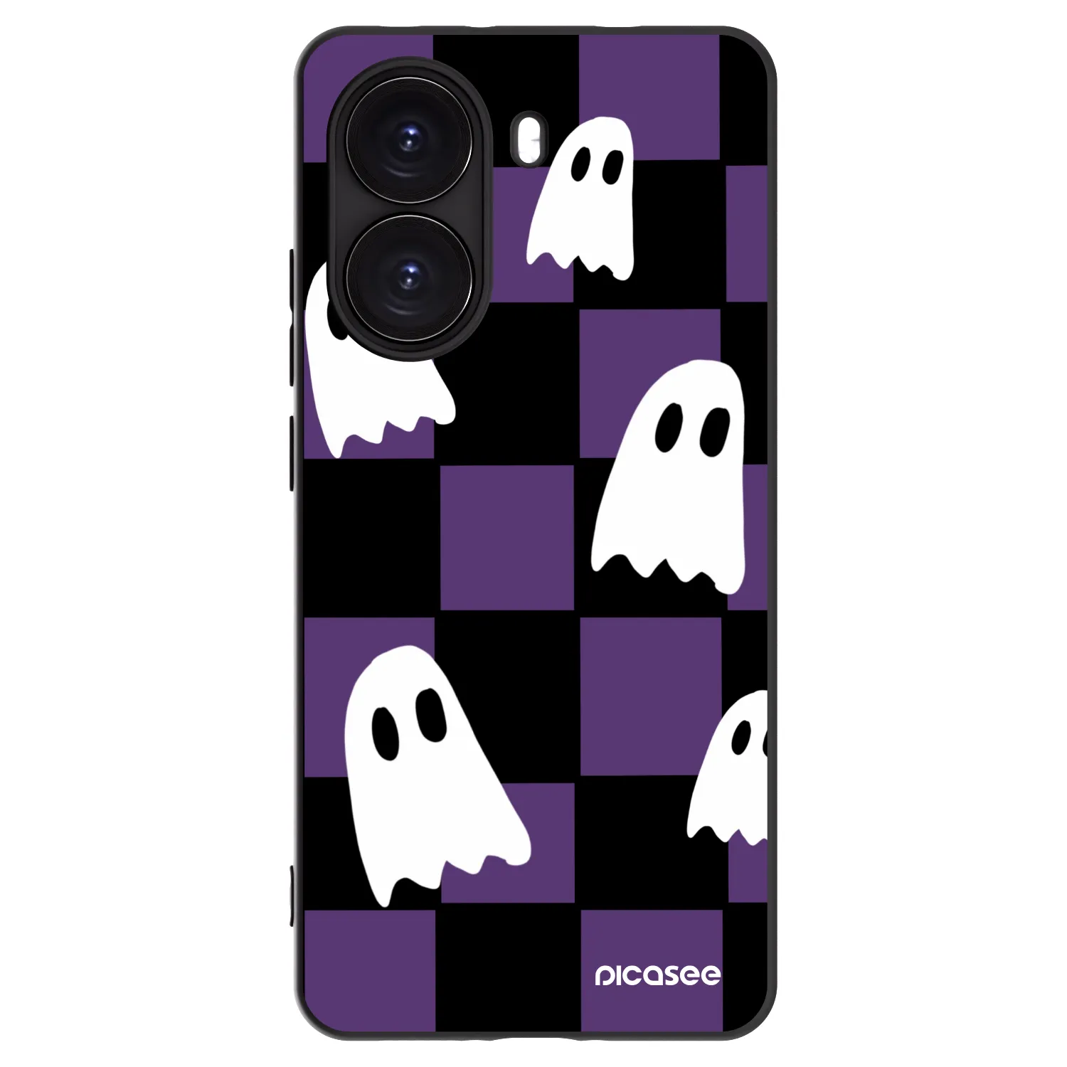 Picasee silikónový čierny obal pre Xiaomi Poco X7 Pro 5G - Ghosts