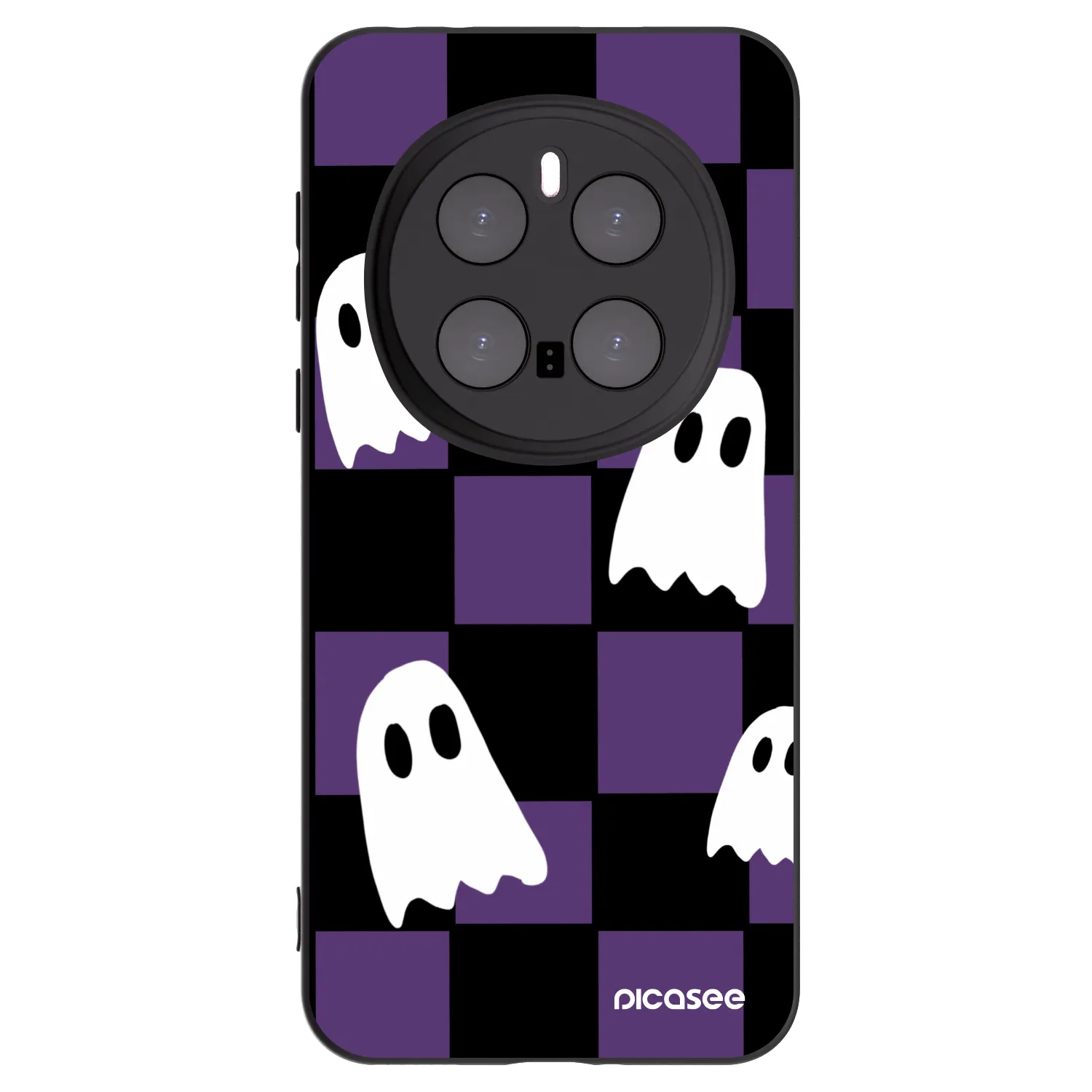 Picasee silikónový čierny obal pre Honor Magic7 Pro 5G - Ghosts