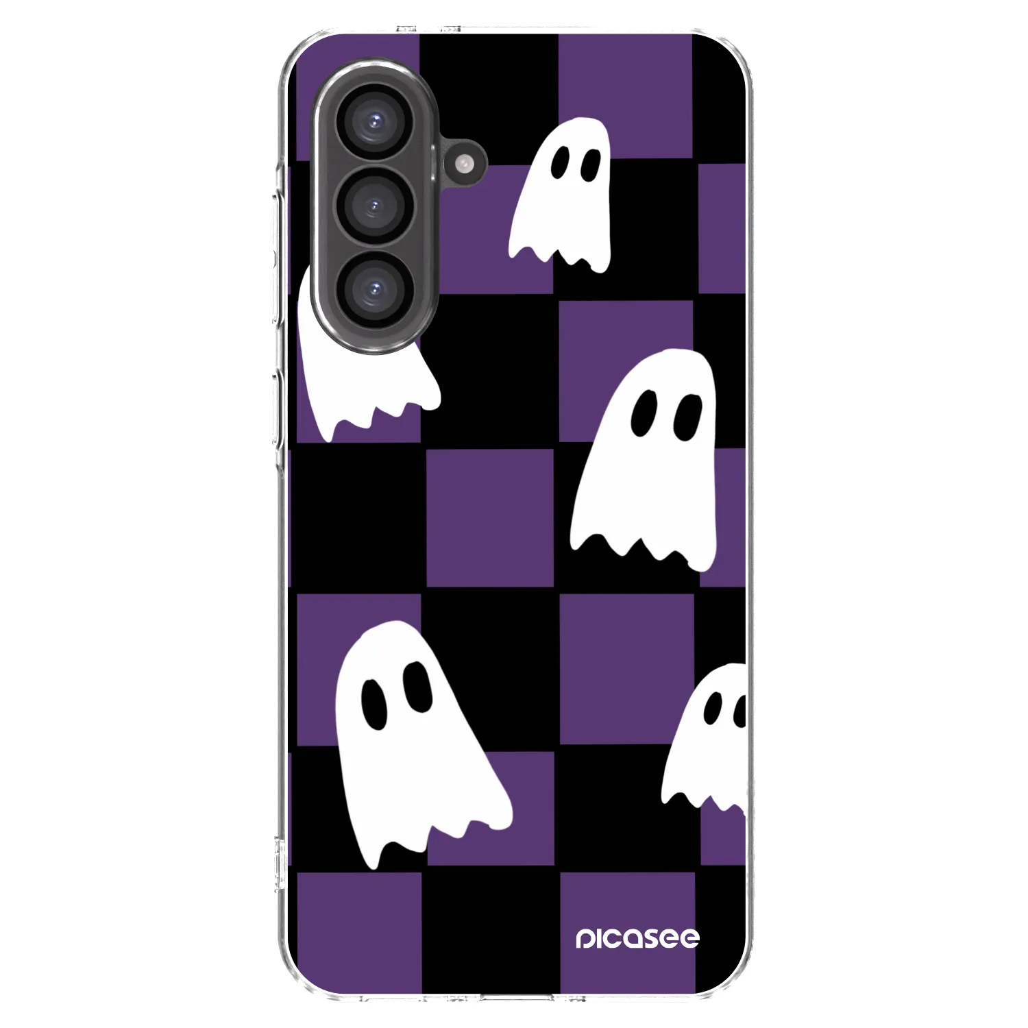 Picasee silikónový prehľadný obal pre Samsung Galaxy A36 5G - Ghosts