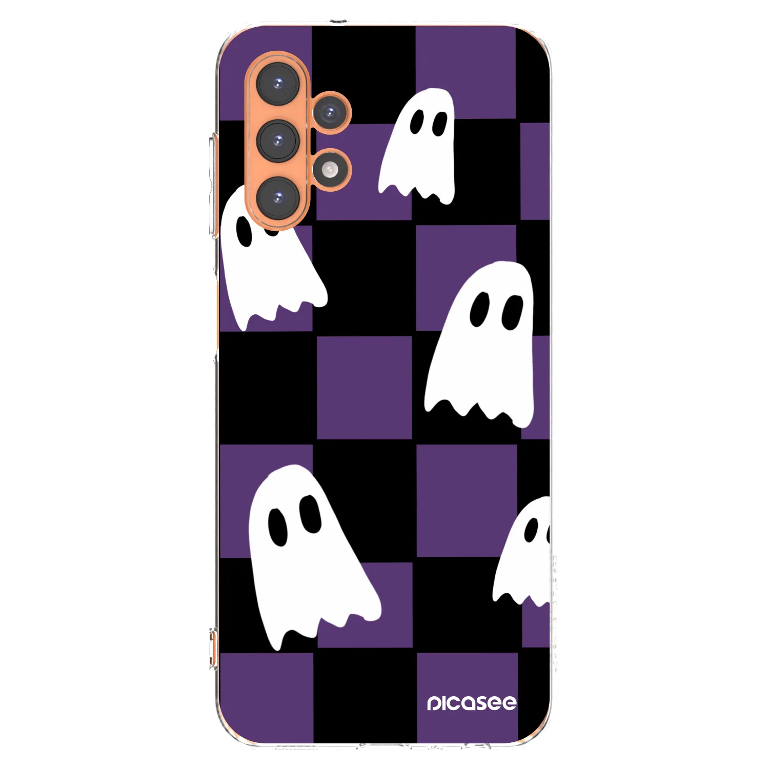 Picasee silikónový prehľadný obal pre Samsung Galaxy A13 5G - Ghosts