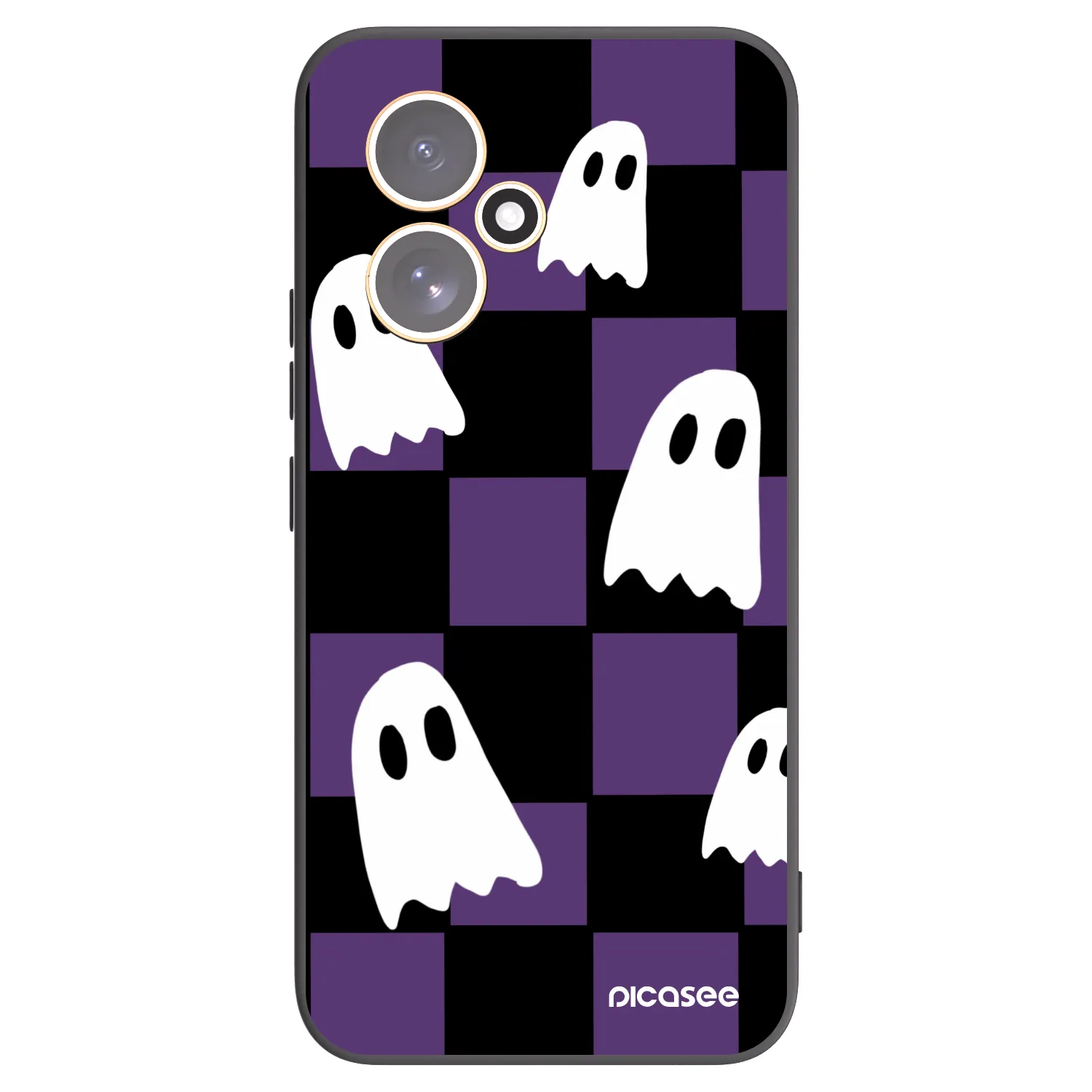 Picasee silikónový čierny obal pre Honor 400 5G - Ghosts