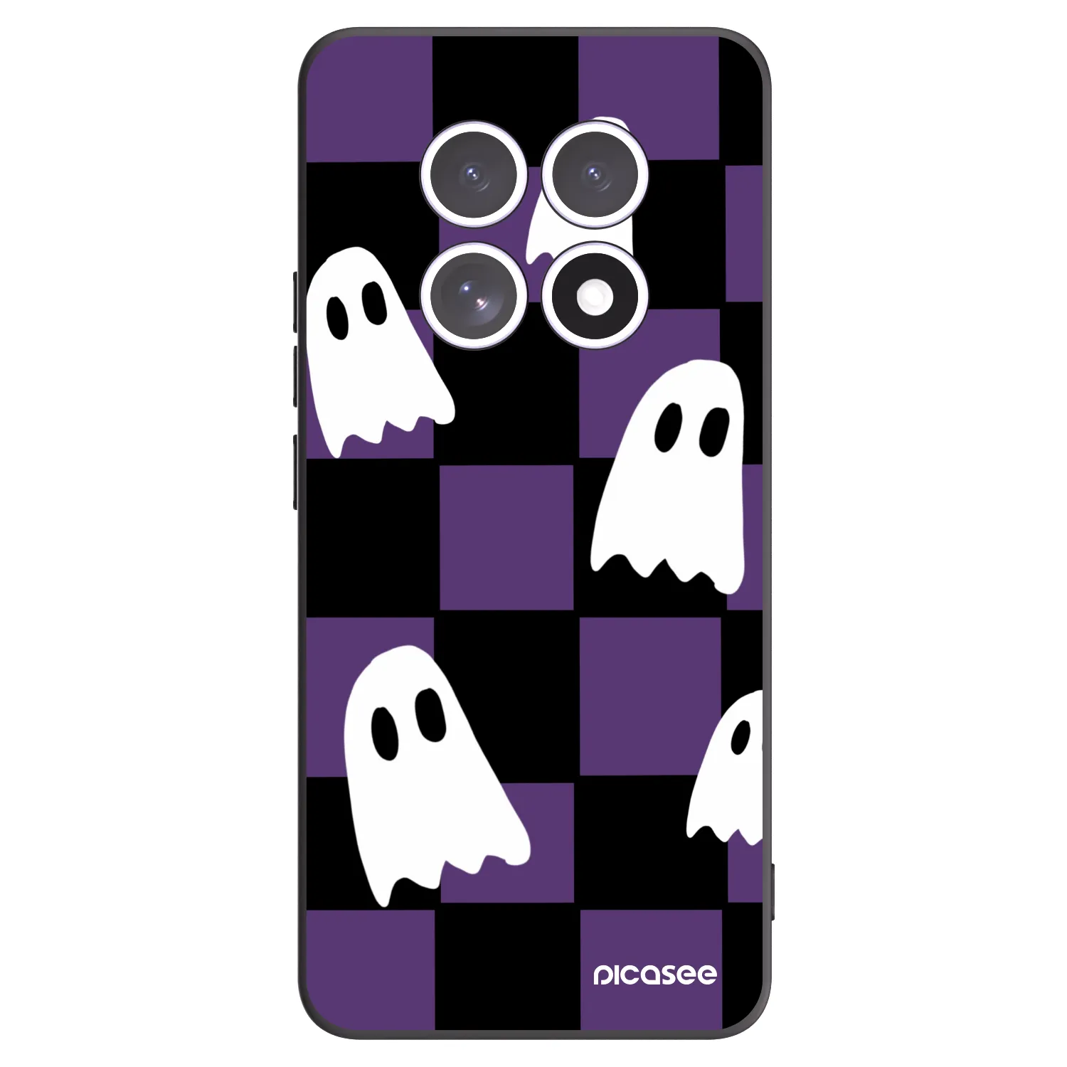 Picasee silikónový čierny obal pre Xiaomi Redmi Note 15 4G - Ghosts