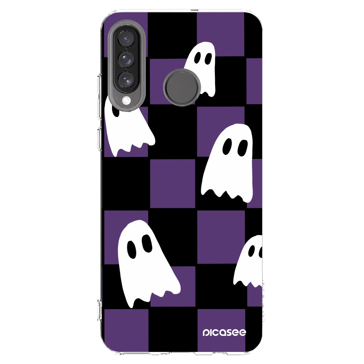Picasee silikónový prehľadný obal pre Huawei P30 Lite - Ghosts