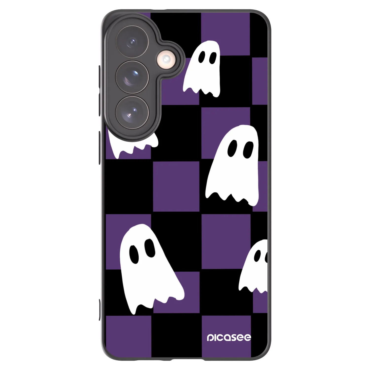 Picasee silikónový čierny obal pre Samsung Galaxy S26+ - Ghosts