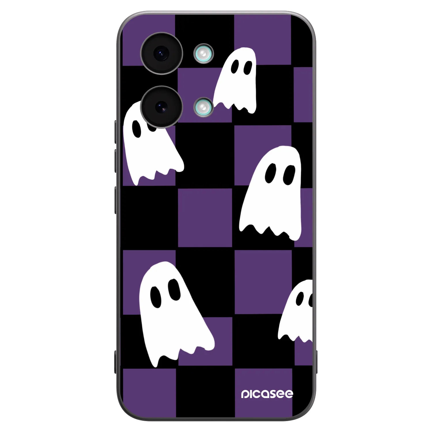 Picasee silikónový čierny obal pre Xiaomi Poco X8 Pro Max - Ghosts