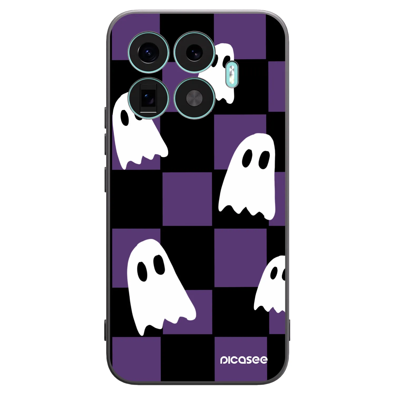 Picasee silikónový čierny obal pre Xiaomi 17T Pro - Ghosts