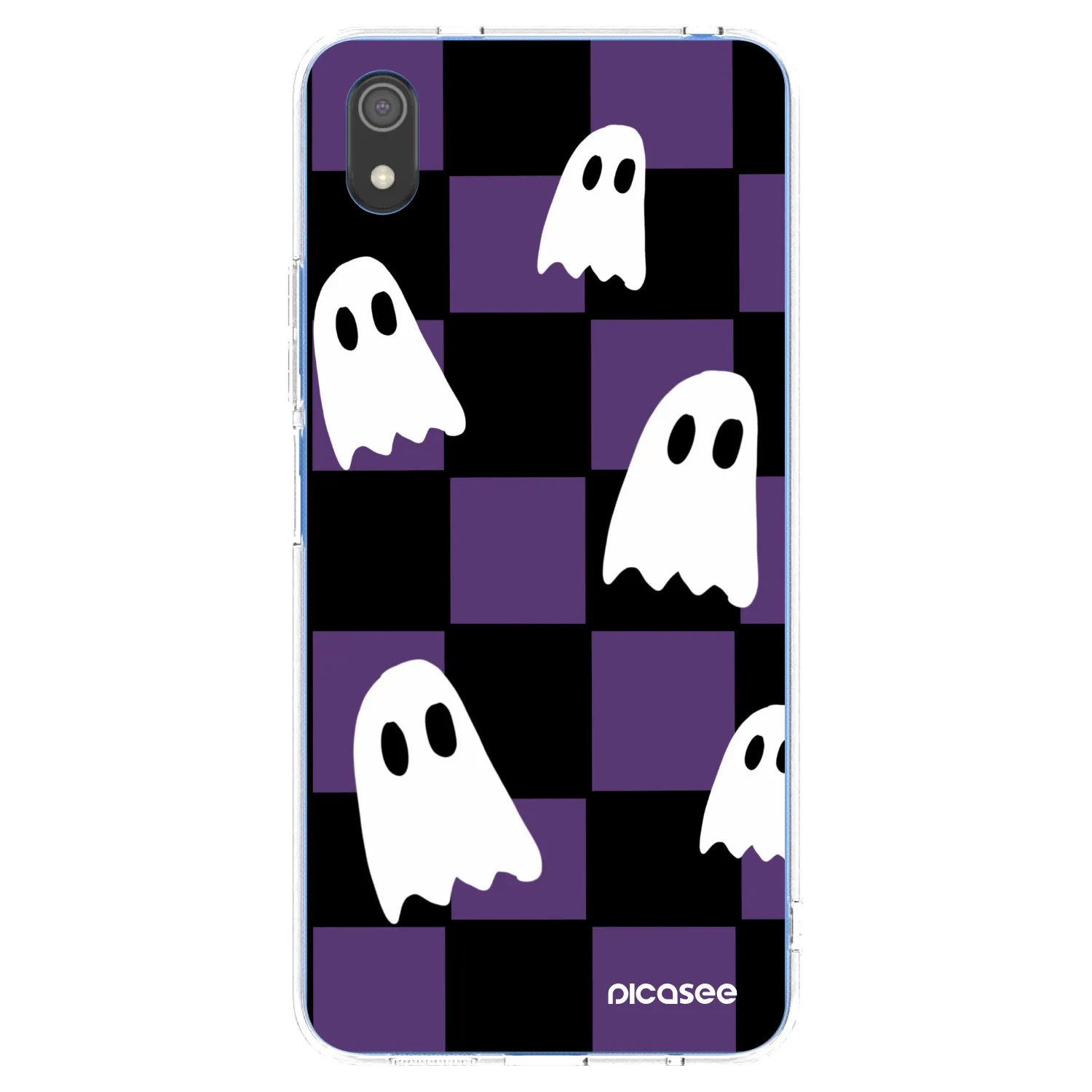 Picasee silikónový prehľadný obal pre Xiaomi Redmi 7A - Ghosts