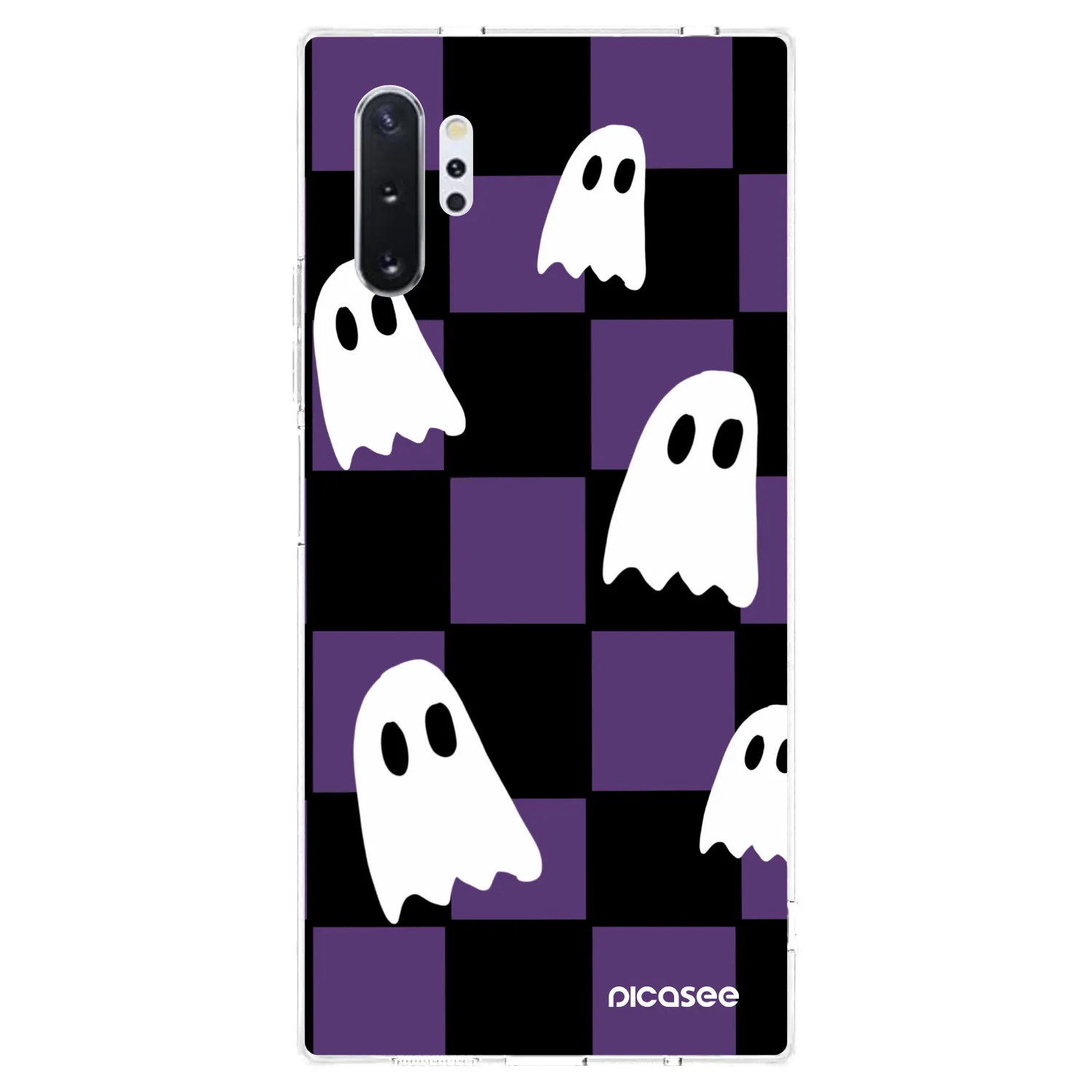 Picasee silikónový prehľadný obal pre Samsung Galaxy Note 10+ N975F - Ghosts