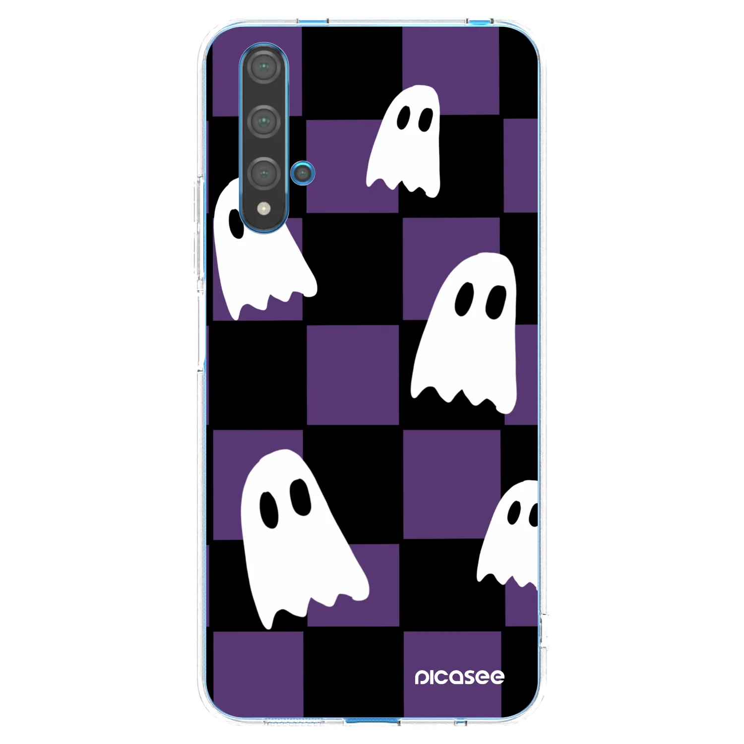 Picasee silikónový prehľadný obal pre Huawei Nova 5T - Ghosts
