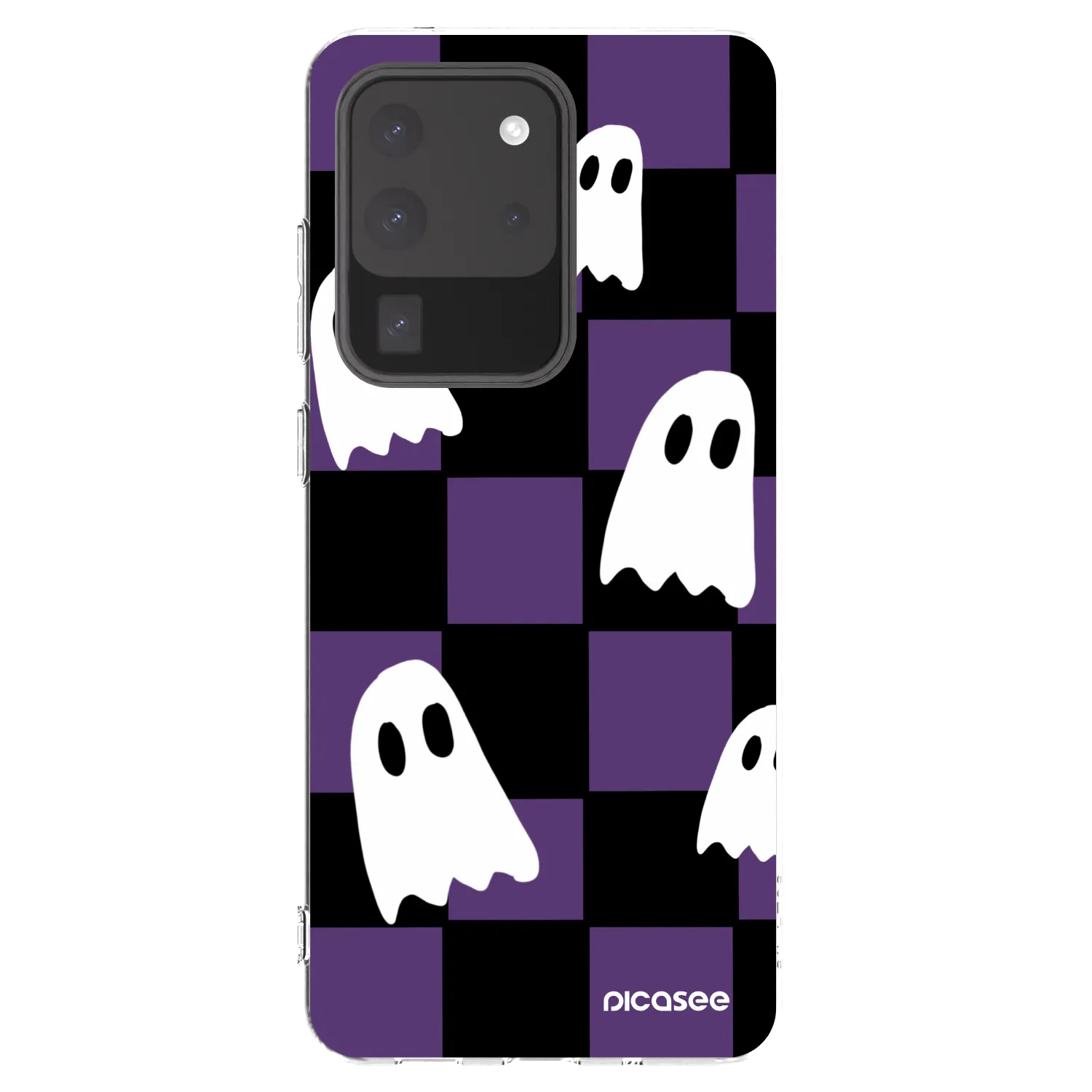 Picasee silikónový prehľadný obal pre Samsung Galaxy S20 Ultra 5G G988F - Ghosts