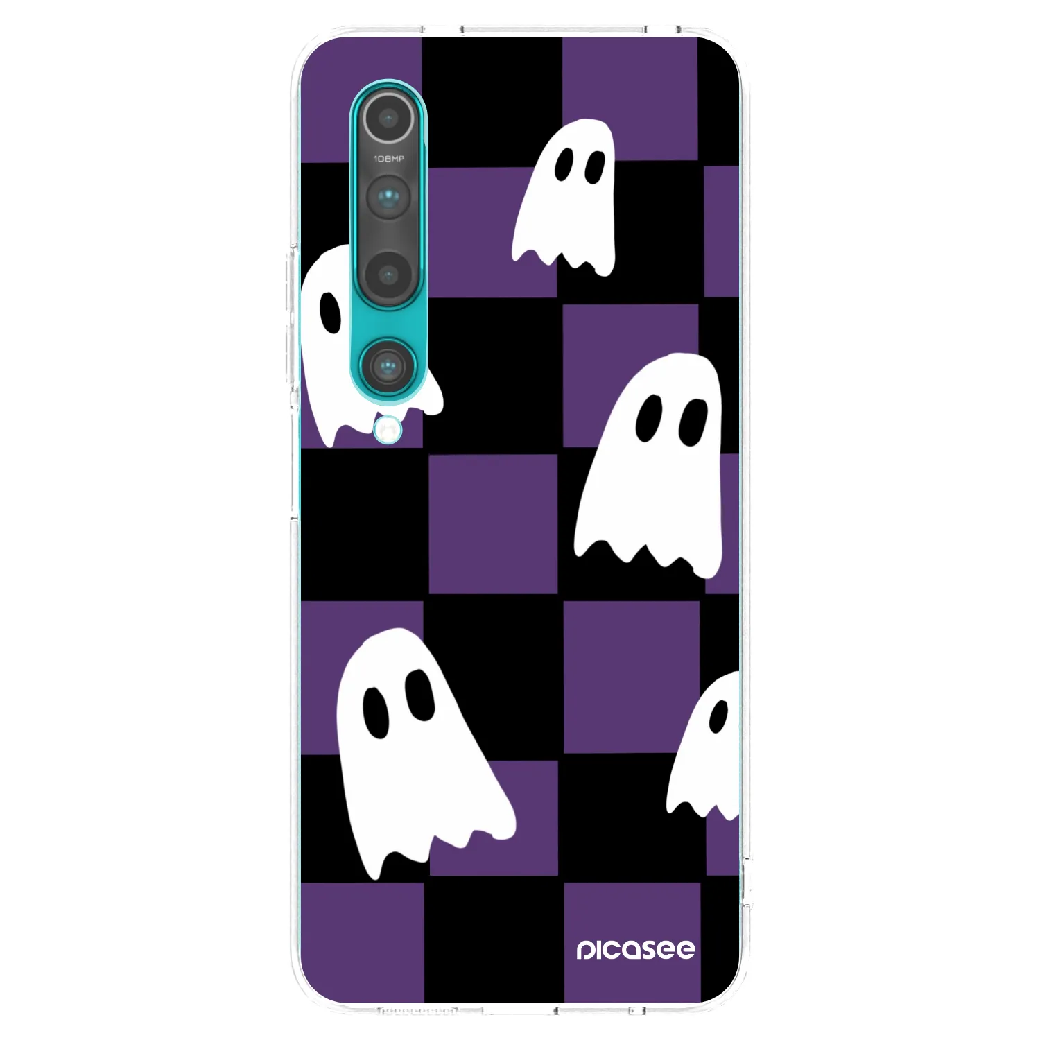 Picasee silikónový prehľadný obal pre Xiaomi Mi 10 - Ghosts