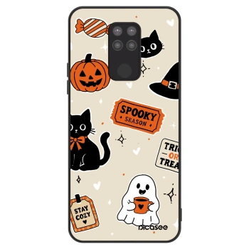 Obal pre Xiaomi Redmi Note 9 - Halloween stickers
