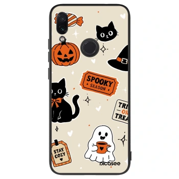 Obal pre Xiaomi Redmi Note 7 - Halloween stickers
