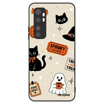 Obal pre Xiaomi Mi Note 10 Lite - Halloween stickers