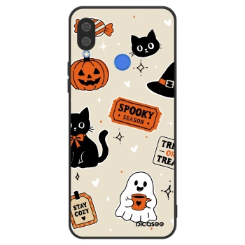 Obal pre Huawei Nova 3 - Halloween stickers