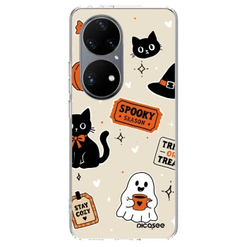 Obal pre Huawei P50 - Halloween stickers