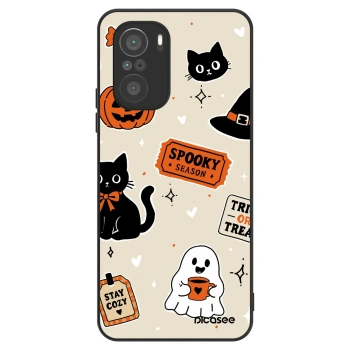 Obal pre Xiaomi Poco F3 - Halloween stickers
