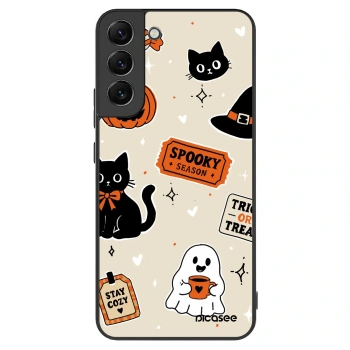 Obal pre Samsung Galaxy S22+ 5G - Halloween stickers