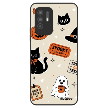 Obal pre OPPO A94 5G - Halloween stickers
