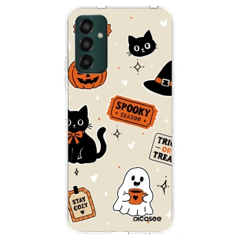 Obal pre Samsung Galaxy M23 5G - Halloween stickers