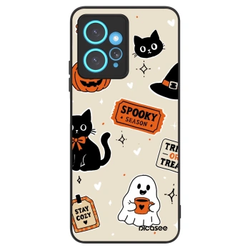 Obal pre Xiaomi Redmi Note 12 4G - Halloween stickers