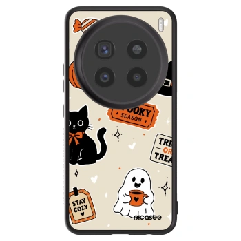 Obal pre Vivo X200 Pro - Halloween stickers