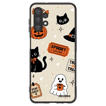 Obal pre Samsung Galaxy A13 5G - Halloween stickers