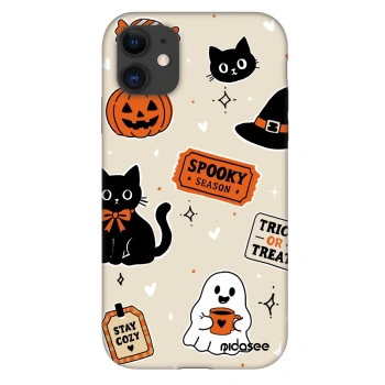 Obal pre Apple iPhone 11 - Halloween stickers