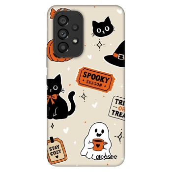 Obal pre Samsung Galaxy A53 5G A536 - Halloween stickers