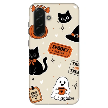Obal pre Samsung Galaxy A36 5G - Halloween stickers