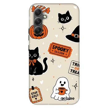 Obal pre Samsung Galaxy A34 5G A346B - Halloween stickers