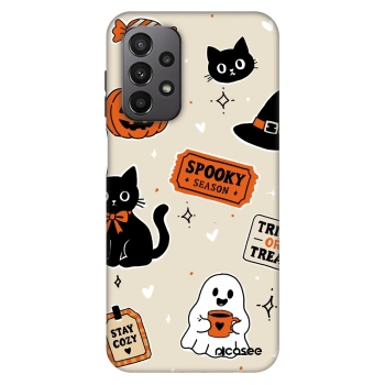 Obal pre Samsung Galaxy A23 A236B 5G - Halloween stickers