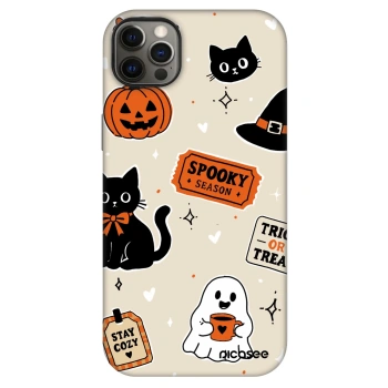 Obal pre Apple iPhone 12 Pro Max - Halloween stickers