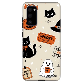 Obal pre Samsung Galaxy S20 FE - Halloween stickers
