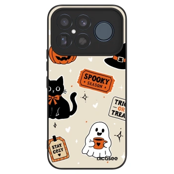 Obal pre Xiaomi Poco F8 Ultra - Halloween stickers