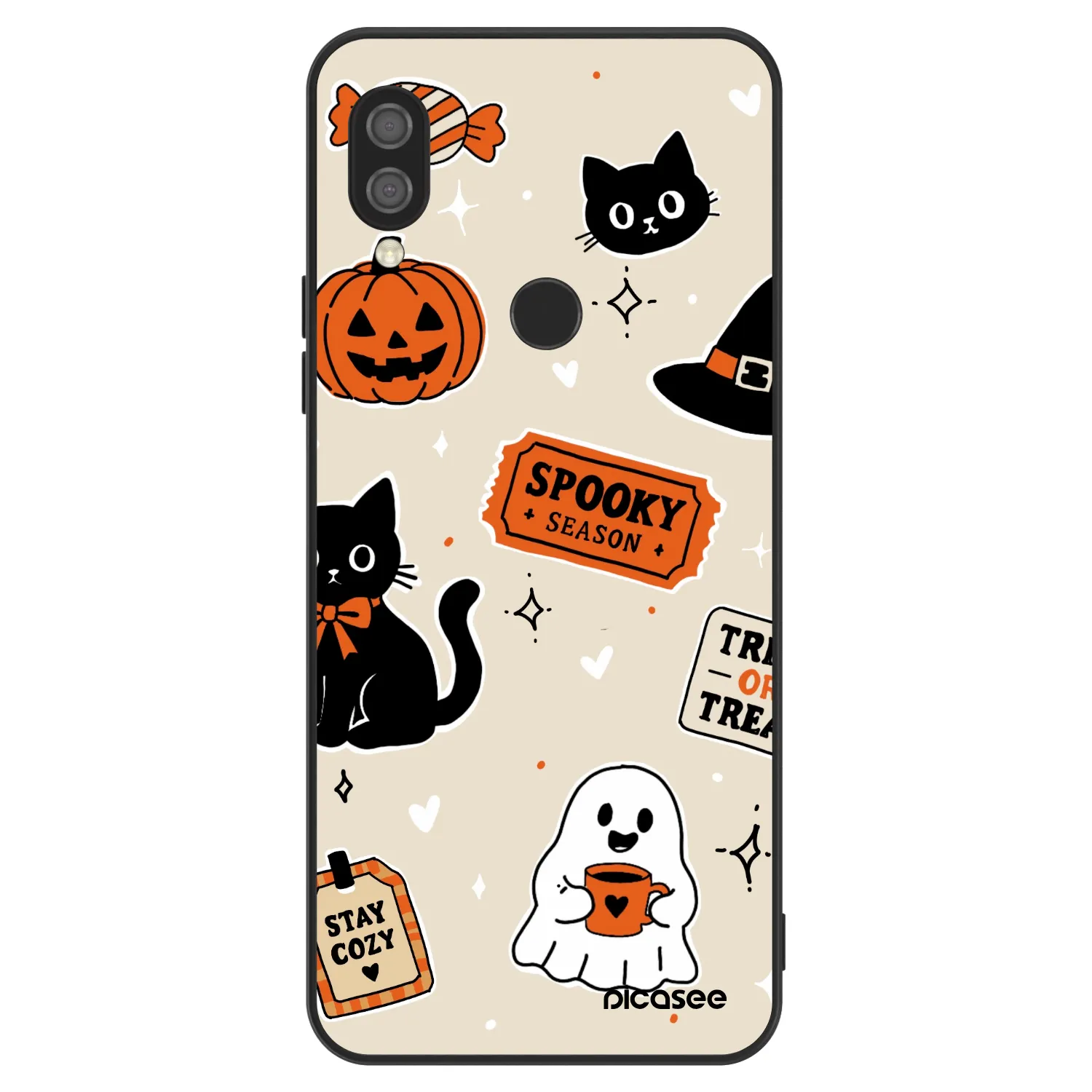 Picasee ULTIMATE CASE pro Xiaomi Redmi 7 - Halloween stickers