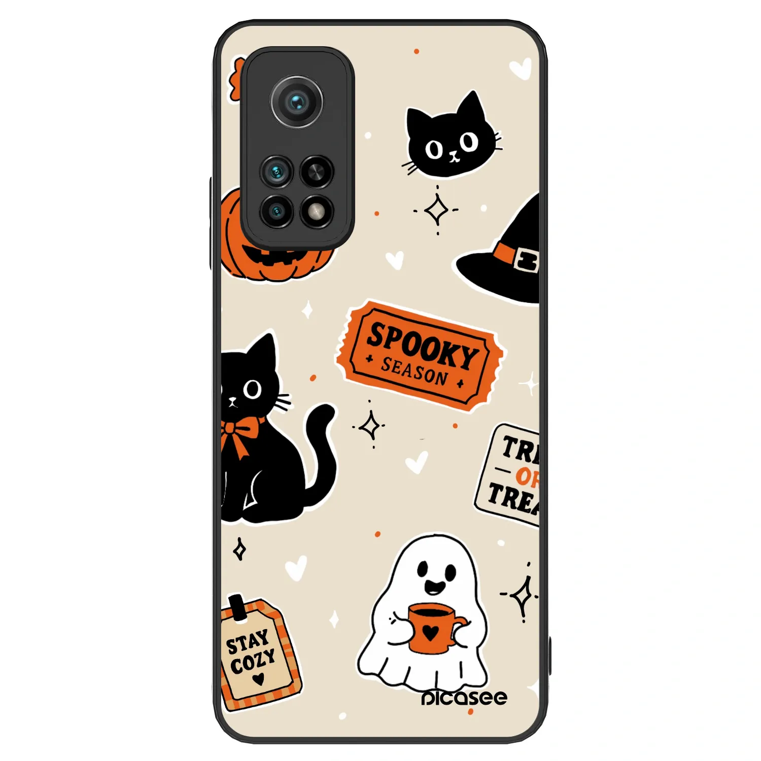 Picasee ULTIMATE CASE pro Xiaomi Mi 10T Pro - Halloween stickers