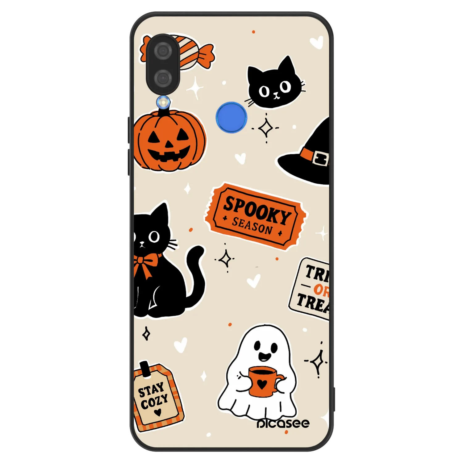 Picasee ULTIMATE CASE pro Huawei Nova 3 - Halloween stickers